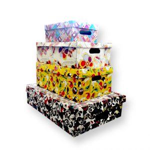 CAJA ARMABLE CON DISEÑO Chica